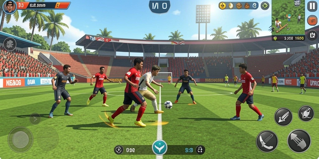 bro178 - Mode multiplayer yang menyenangkan untuk bersaing.